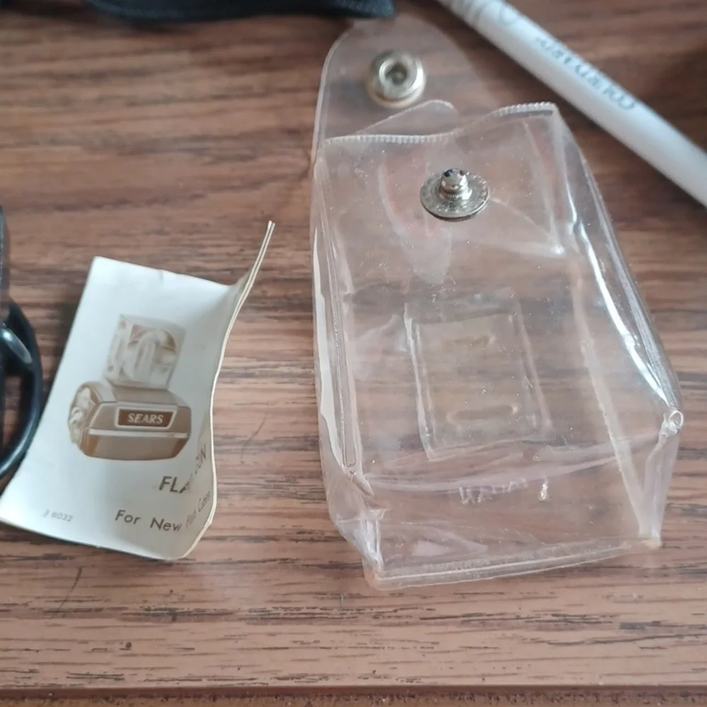Vintage MCM Sears Cube Flash Gun, mini matic